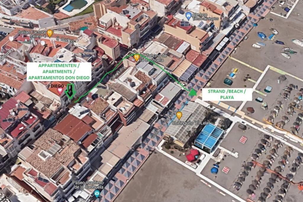 Precioso Estudio Junto Al Mar, Apartamentos Don Diego En La Carihuela Torremolinos Buitenkant foto